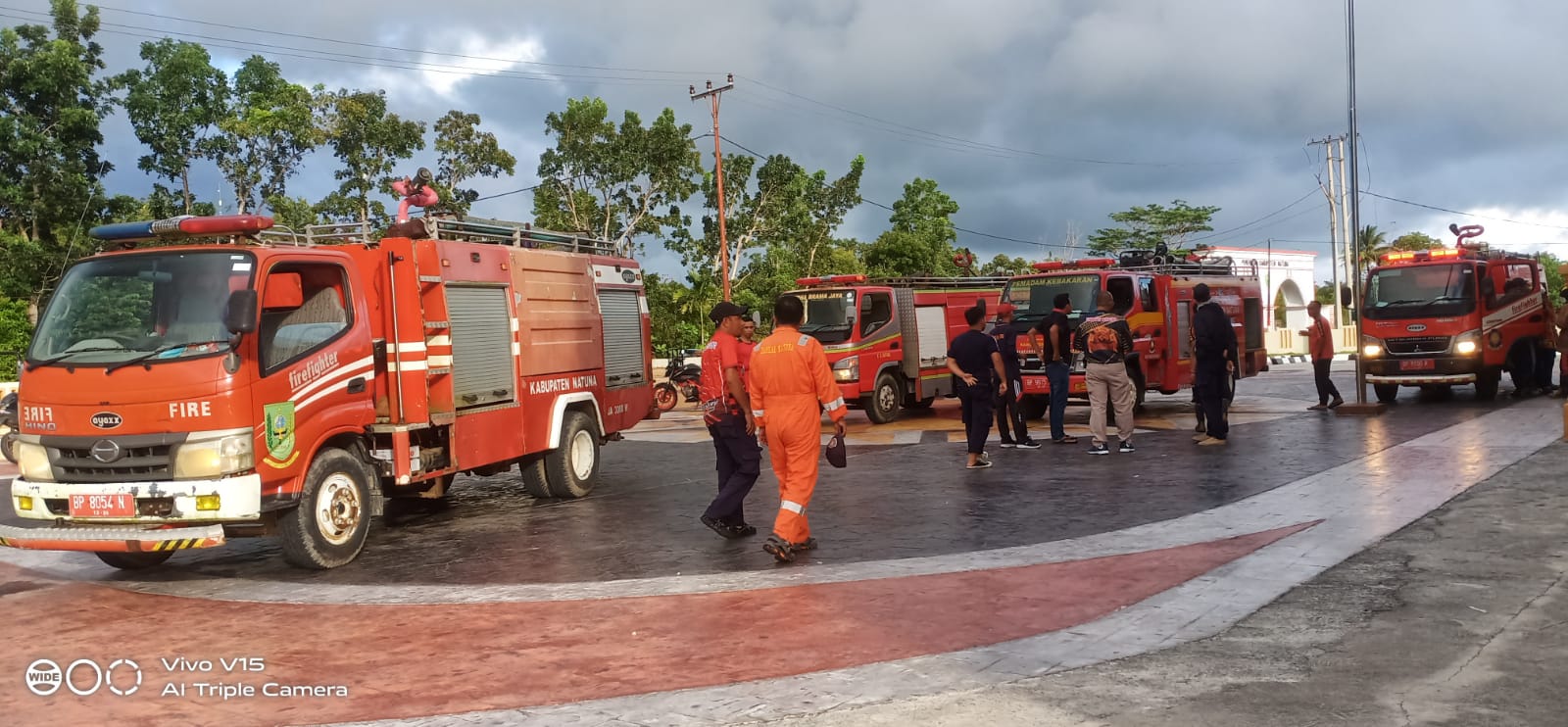 KEBAKARAN KANTOR PENGADILAN AGAMA NATUNA