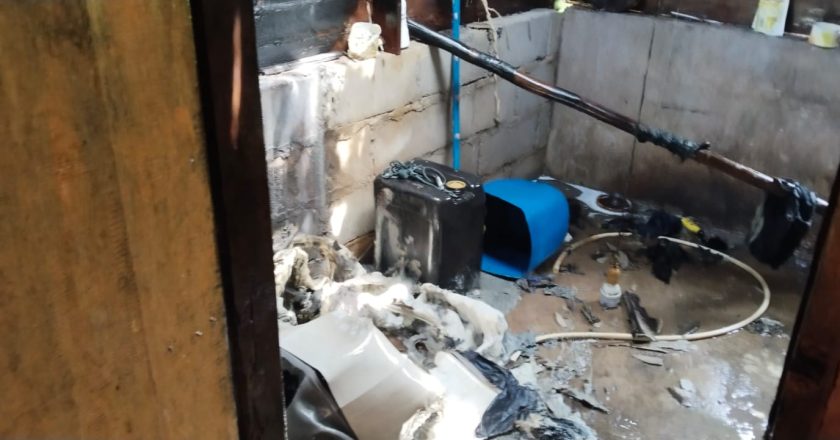 KEBAKARAN RUMAH DI RANAI DARAT NATUNA